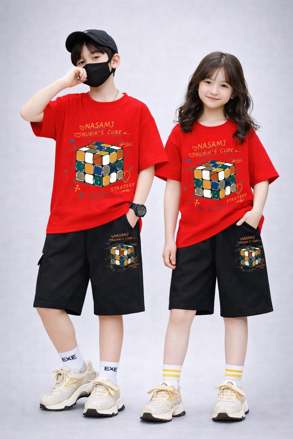 Drop Shoulder Baby TShirt and Pant 